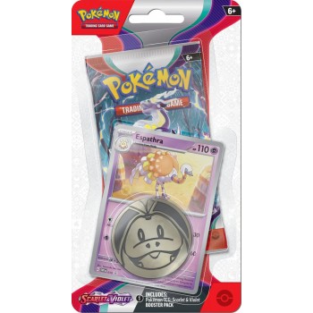 Pokémon Scarlet & Violet SV01 Checklane Blister Espathra papildymas (anglų k.)